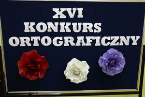 XVI Gminny Konkurs Ortograficzny klas I–III SP