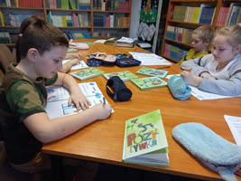 „CZYTAM Z KLASĄ lekturki spod chmurki” - podsumowanie projektu edukacyjnego