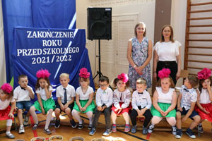 Zakończenie roku przedszkolnego 2021/2022 w grupach 5 latków