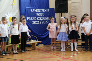 Zakończenie roku szkolnego w 6-latkach
