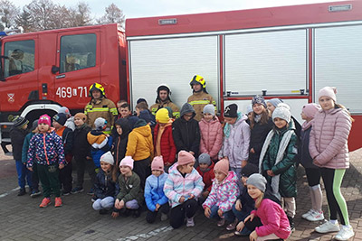 „Październik- miesiącem bezpieczeństwa” w klasach I-III