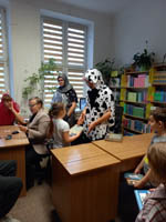 „Witajcie w naszej b(ajce)ibliotece” – powitanie nowych czytelników