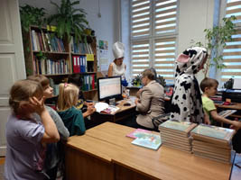 „Witajcie w naszej b(ajce)ibliotece” – powitanie nowych czytelników