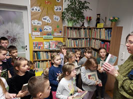 „Witajcie w naszej b(ajce)ibliotece” – powitanie nowych czytelników