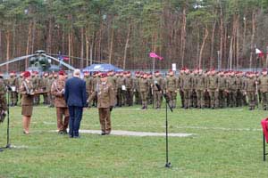 ŚWIĘTO PUŁKOWE oraz przekazanie obowiązków Dowódcy 7 Dywizjonu Ułanów Lubelskich w Tomaszowie Mazowieckim