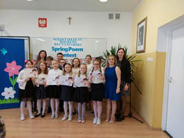 Międzyszkolny Konkurs Recytatorski „Spring Poem Contest”