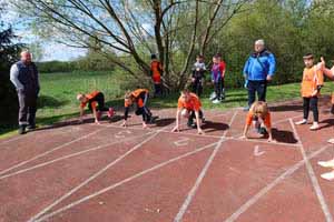 Powiatowe Igrzyska Dzieci w Czwórboju Lekkoatletycznym
