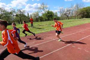Powiatowe Igrzyska Dzieci w Czwórboju Lekkoatletycznym