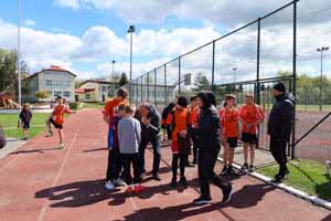 Powiatowe Igrzyska Dzieci w Czwórboju Lekkoatletycznym