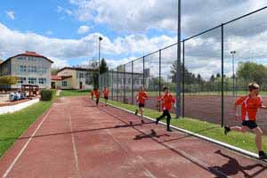 Powiatowe Igrzyska Dzieci w Czwórboju Lekkoatletycznym