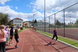 Powiatowe Igrzyska Dzieci w Czwórboju Lekkoatletycznym