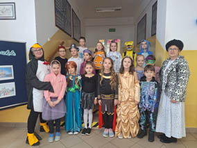 Bohaterowie Disney’a w szkole