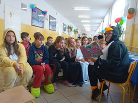 Bohaterowie Disney’a w szkole