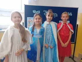 Bohaterowie Disney’a w szkole