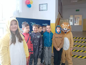 Bohaterowie Disney’a w szkole
