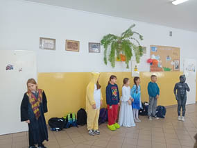 Bohaterowie Disney’a w szkole