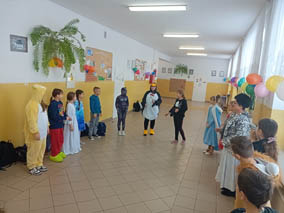 Bohaterowie Disney’a w szkole