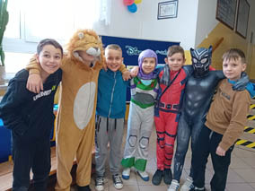 Bohaterowie Disney’a w szkole