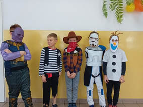 Bohaterowie Disney’a w szkole