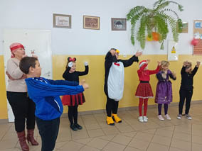 Bohaterowie Disney’a w szkole
