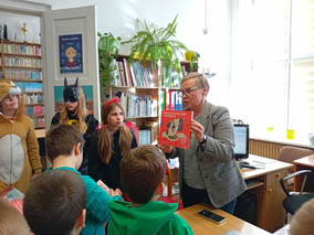 „Witajcie w bibliotece!” – powitanie pierwszych klas