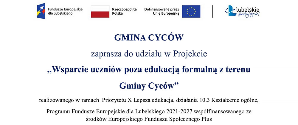 Zapraszamy do udziału w projekcie!