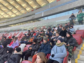 Wycieczka na Stadion Narodowy i do teatru „Kamienica” w Warszawie