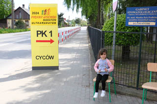 Piękny Wschód 2024 MARATON, ULTRAMARATON - PK1 w Zespole Szkół w Cycowie
