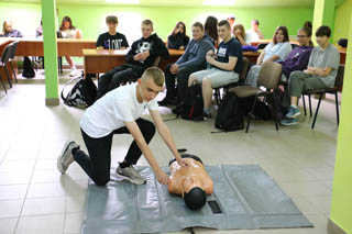 „Edukacja z Wojskiem” – szkolenie dla uczniów klas VIII
