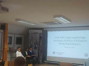 Sukces uczniów w Ogólnopolskim Konkursie Wiedzy o Poleskim Parku Narodowym
