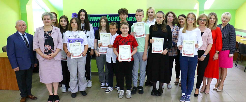 Rozstrzygnięcie Gminnego Konkursu Ortograficznego „Rymowane przygody pana Ortografka”