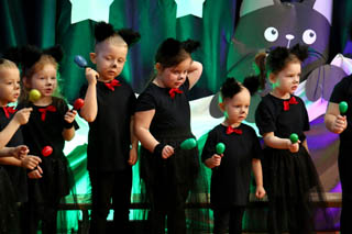 Mikołaj w Przedszkolu w grupach „Sówki”, „Żabki”