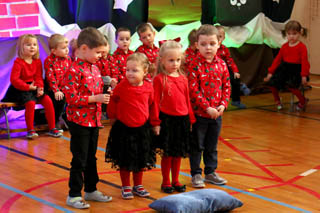 Mikołaj w Przedszkolu w grupach „Sówki”, „Żabki”