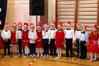 Mikołaj w Przedszkolu w grupach „Biedronki”, „Motylki”, „Żuczki”
