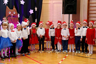Mikołaj w Przedszkolu w grupach „Biedronki”, „Motylki”, „Żuczki”
