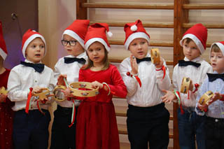 Mikołaj w Przedszkolu w grupach „Biedronki”, „Motylki”, „Żuczki”