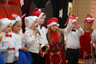 Mikołaj w Przedszkolu w grupach „Biedronki”, „Motylki”, „Żuczki”