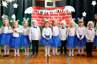 Mikołaj w Przedszkolu w grupach „Biedronki”, „Motylki”, „Żuczki”