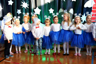 Mikołaj w Przedszkolu w grupach „Biedronki”, „Motylki”, „Żuczki”