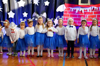 Mikołaj w Przedszkolu w grupach „Biedronki”, „Motylki”, „Żuczki”