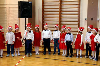 Mikołaj w Przedszkolu w grupach „Biedronki”, „Motylki”, „Żuczki”