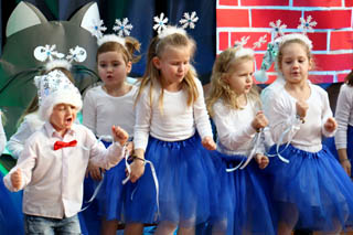 Mikołaj w Przedszkolu w grupach „Biedronki”, „Motylki”, „Żuczki”