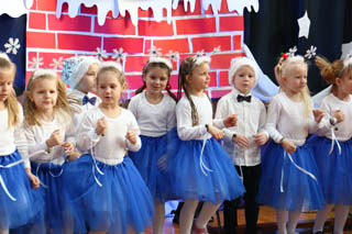 Mikołaj w Przedszkolu w grupach „Biedronki”, „Motylki”, „Żuczki”
