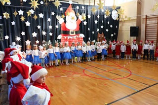 Mikołaj w Przedszkolu w grupach „Biedronki”, „Motylki”, „Żuczki”