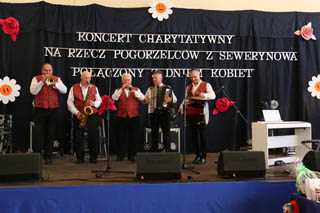 Koncert charytatywny na rzecz pogorzelców z Sewerynowa połączony z Dniem Kobiet