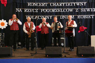 Koncert charytatywny na rzecz pogorzelców z Sewerynowa połączony z Dniem Kobiet