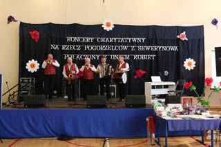 Koncert charytatywny na rzecz pogorzelców z Sewerynowa połączony z Dniem Kobiet