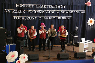 Koncert charytatywny na rzecz pogorzelców z Sewerynowa połączony z Dniem Kobiet
