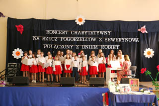Koncert charytatywny na rzecz pogorzelców z Sewerynowa połączony z Dniem Kobiet