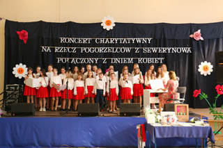 Koncert charytatywny na rzecz pogorzelców z Sewerynowa połączony z Dniem Kobiet